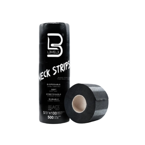 L3VEL3 PAPIER COL-CRÊPE NOIR